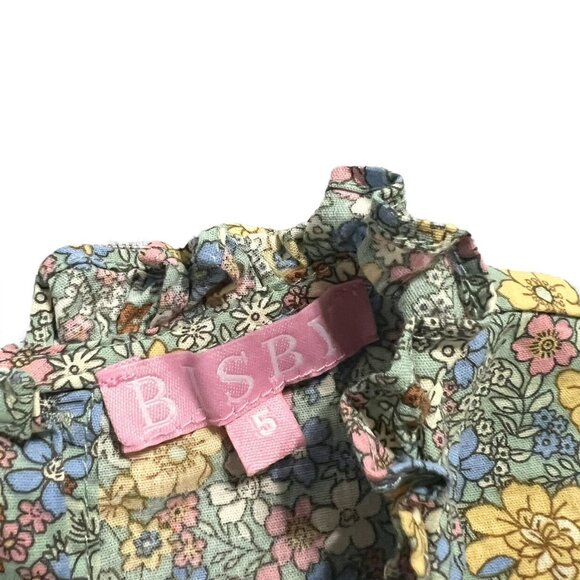 Bisby 5Y Floral Print Blouse Top - Picture 7 of 7